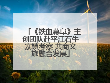 《铁血幕阜》主创团队赴平江石牛寨镇考察 共商文旅融合发展
