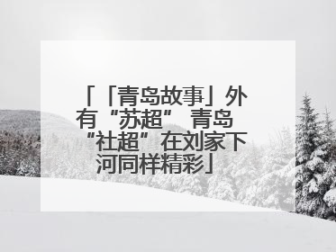「青岛故事」外有“苏超” 青岛“社超”在刘家下河同样精彩