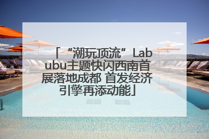 “潮玩顶流”Labubu主题快闪西南首展落地成都 首发经济引擎再添动能