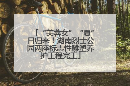 “芙蓉女”“夏”日归来！湖南烈士公园两座标志性雕塑养护工程完工