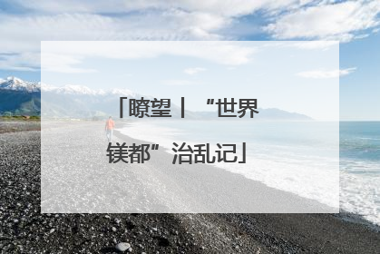 瞭望丨“世界镁都”治乱记