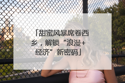 甜蜜风暴席卷西乡，解锁“浪漫+经济”新密码