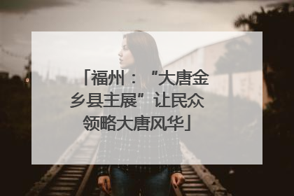 福州：“大唐金乡县主展”让民众领略大唐风华