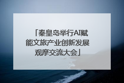 秦皇岛举行AI赋能文旅产业创新发展观摩交流大会