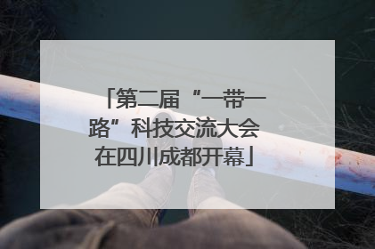 第二届“一带一路”科技交流大会在四川成都开幕