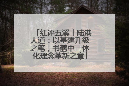 红评五溪丨陆港大道：以基建升级之笔，书鹤中一体化理念革新之章