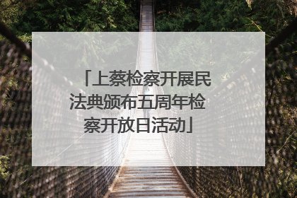 上蔡检察开展民法典颁布五周年检察开放日活动