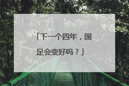 下一个四年，国足会变好吗？