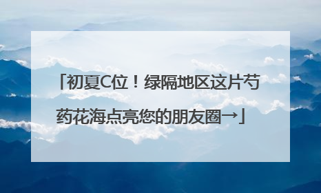 初夏C位！绿隔地区这片芍药花海点亮您的朋友圈→