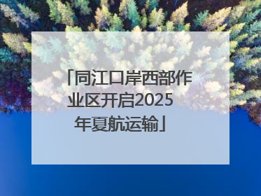同江口岸西部作业区开启2025年夏航运输
