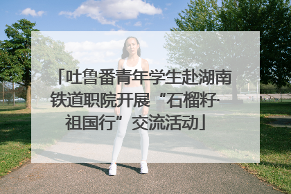 吐鲁番青年学生赴湖南铁道职院开展“石榴籽·祖国行”交流活动