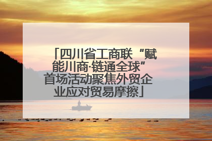 四川省工商联“赋能川商·链通全球”首场活动聚焦外贸企业应对贸易摩擦