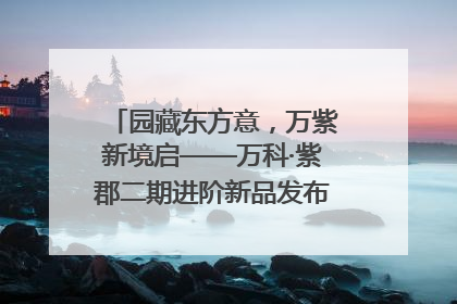 园藏东方意，万紫新境启——万科·紫郡二期进阶新品发布会风雅绽放