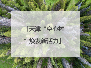 天津“空心村”焕发新活力