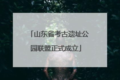山东省考古遗址公园联盟正式成立