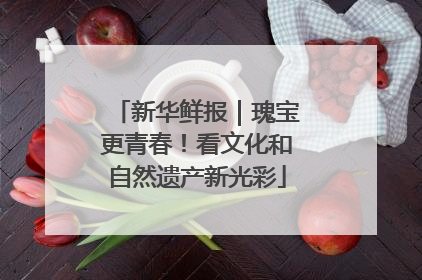 新华鲜报｜瑰宝更青春！看文化和自然遗产新光彩