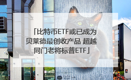 比特币ETF或已成为贝莱德最创收产品 超越同门老将标普ETF