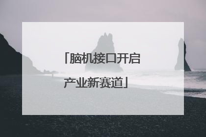 脑机接口开启产业新赛道