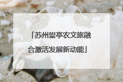 苏州望亭农文旅融合激活发展新动能