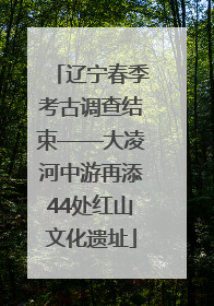辽宁春季考古调查结束——大凌河中游再添44处红山文化遗址