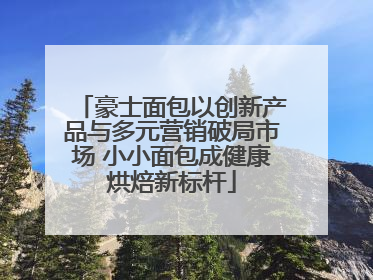 豪士面包以创新产品与多元营销破局市场 小小面包成健康烘焙新标杆