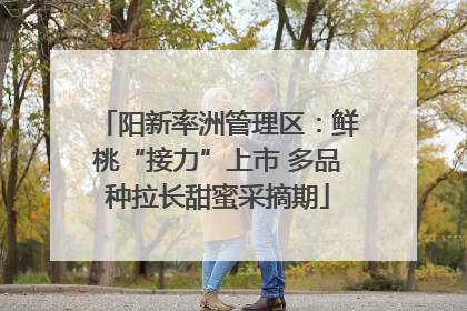 阳新率洲管理区：鲜桃“接力”上市 多品种拉长甜蜜采摘期