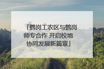 鹤岗工农区与鹤岗师专合作 开启校地协同发展新篇章