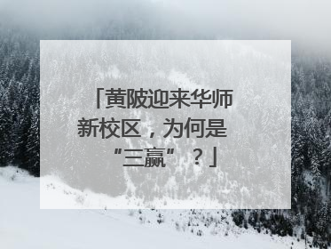 黄陂迎来华师新校区，为何是“三赢”？