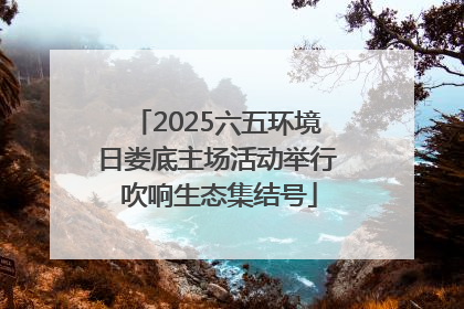 2025六五环境日娄底主场活动举行 吹响生态集结号