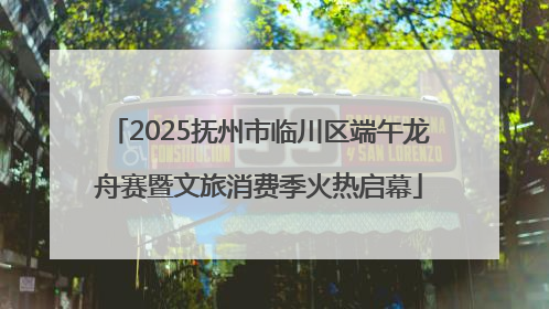 2025抚州市临川区端午龙舟赛暨文旅消费季火热启幕