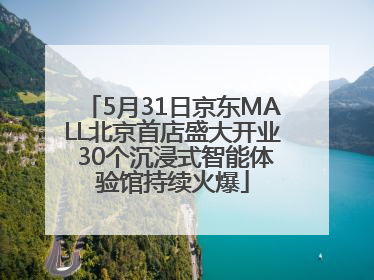 5月31日京东MALL北京首店盛大开业 30个沉浸式智能体验馆持续火爆
